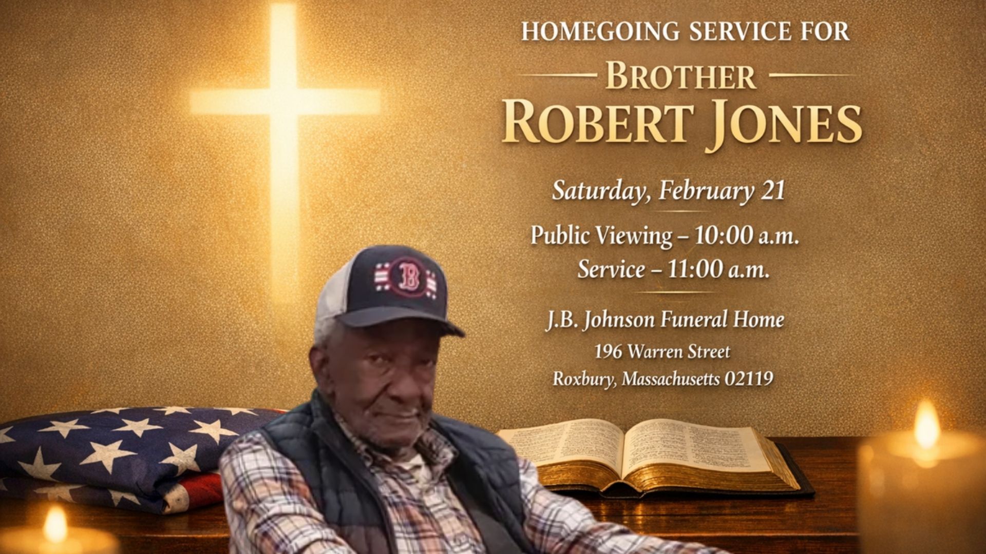Special event with Robert Jones